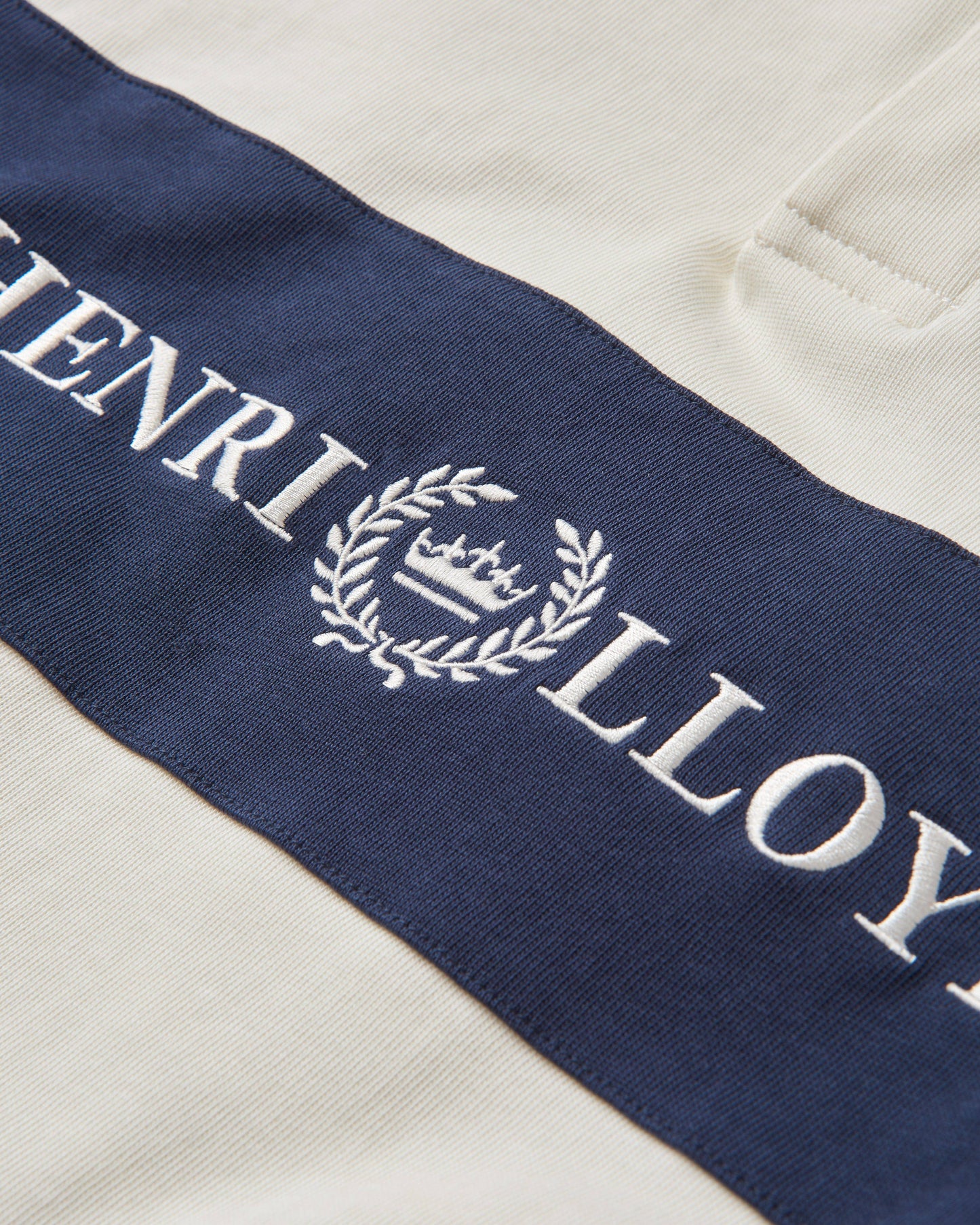 Henri Lloyd Voyager Rugby Shirt In Off White - RD1 Clothing