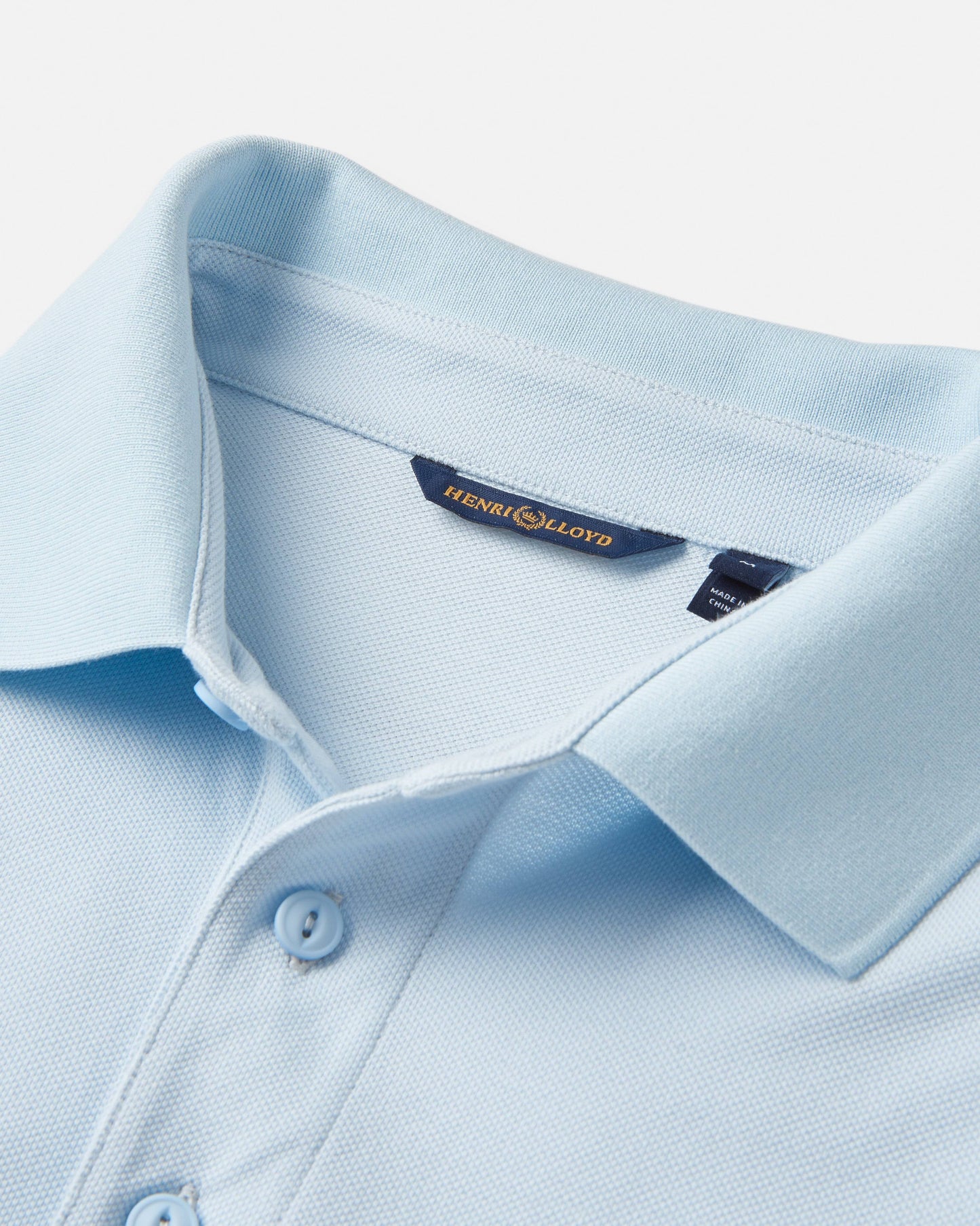 Henri Lloyd Nautigue Polo In Sky Blue - RD1 Clothing