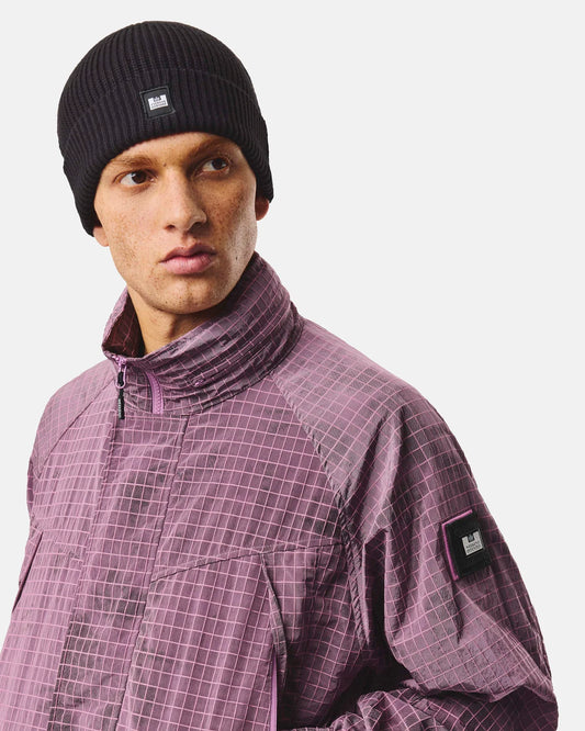 Weekend Offender Kettama Rib Knit Beanie Black