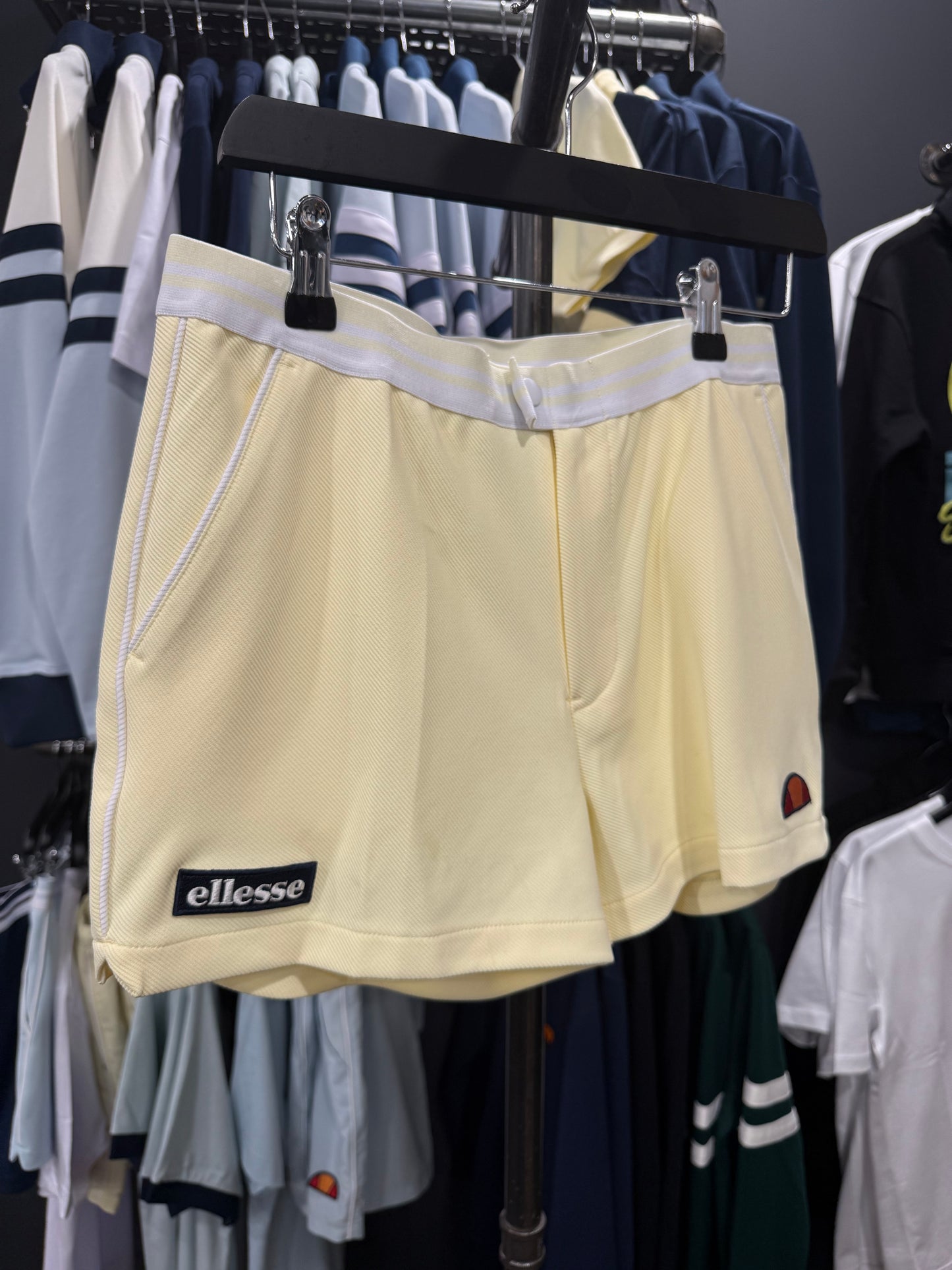 Ellesse Tortoreto Short Light Yellow - RD1 Clothing