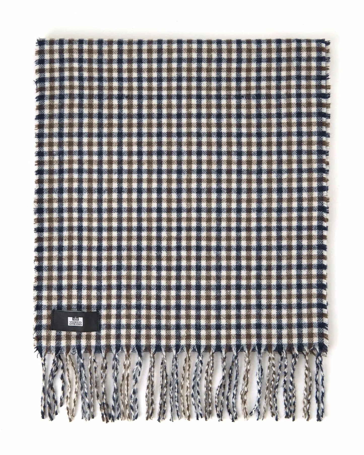 Weekend Offender Nurmagomedov Scarf Mid House Check - RD1 Clothing