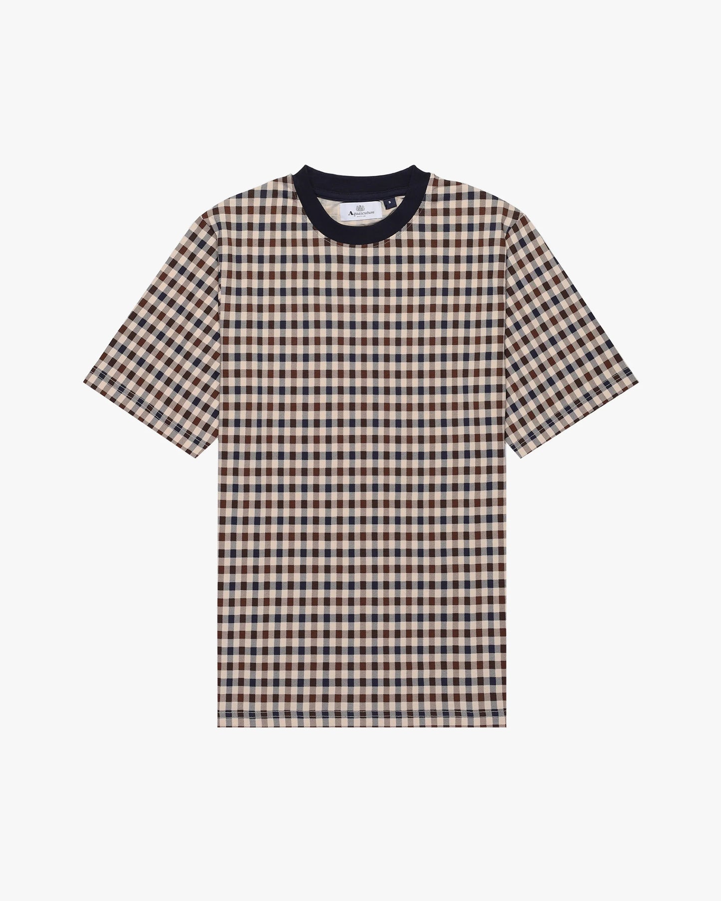 Aquascutum Active Club Check T-Shirt