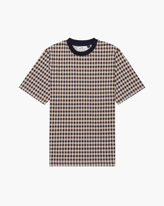 Aquascutum Active Club Check T-Shirt - RD1 Clothing
