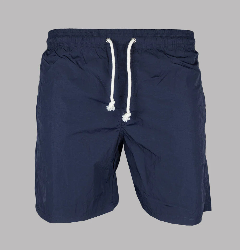 Aquascutum Club Check Pocket Swim Shorts Navy