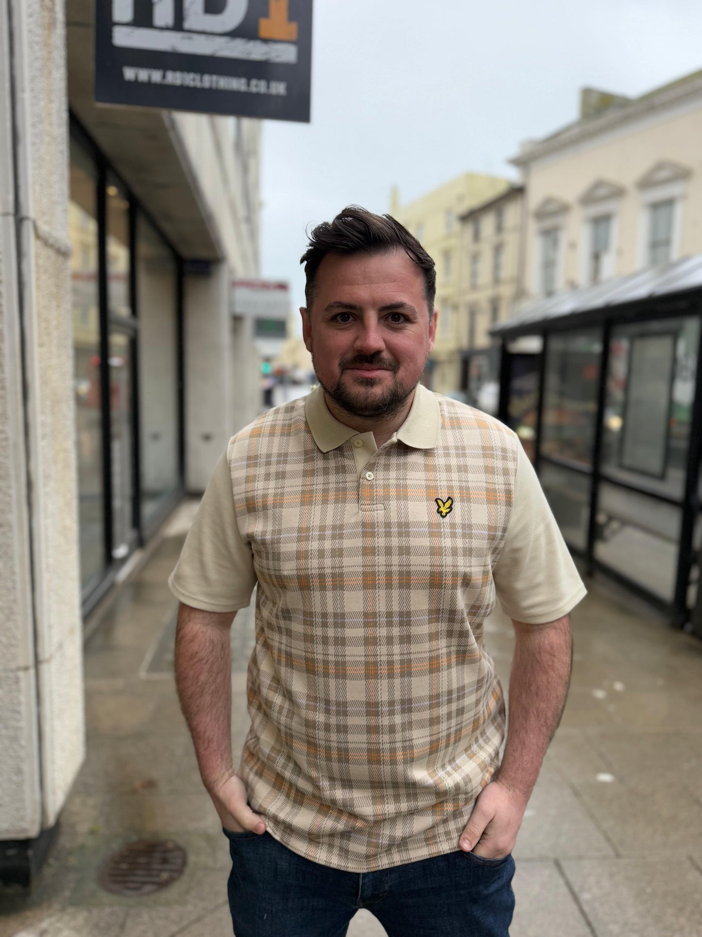 Lyle & Scott Tartan Polo Shirt - RD1 Clothing