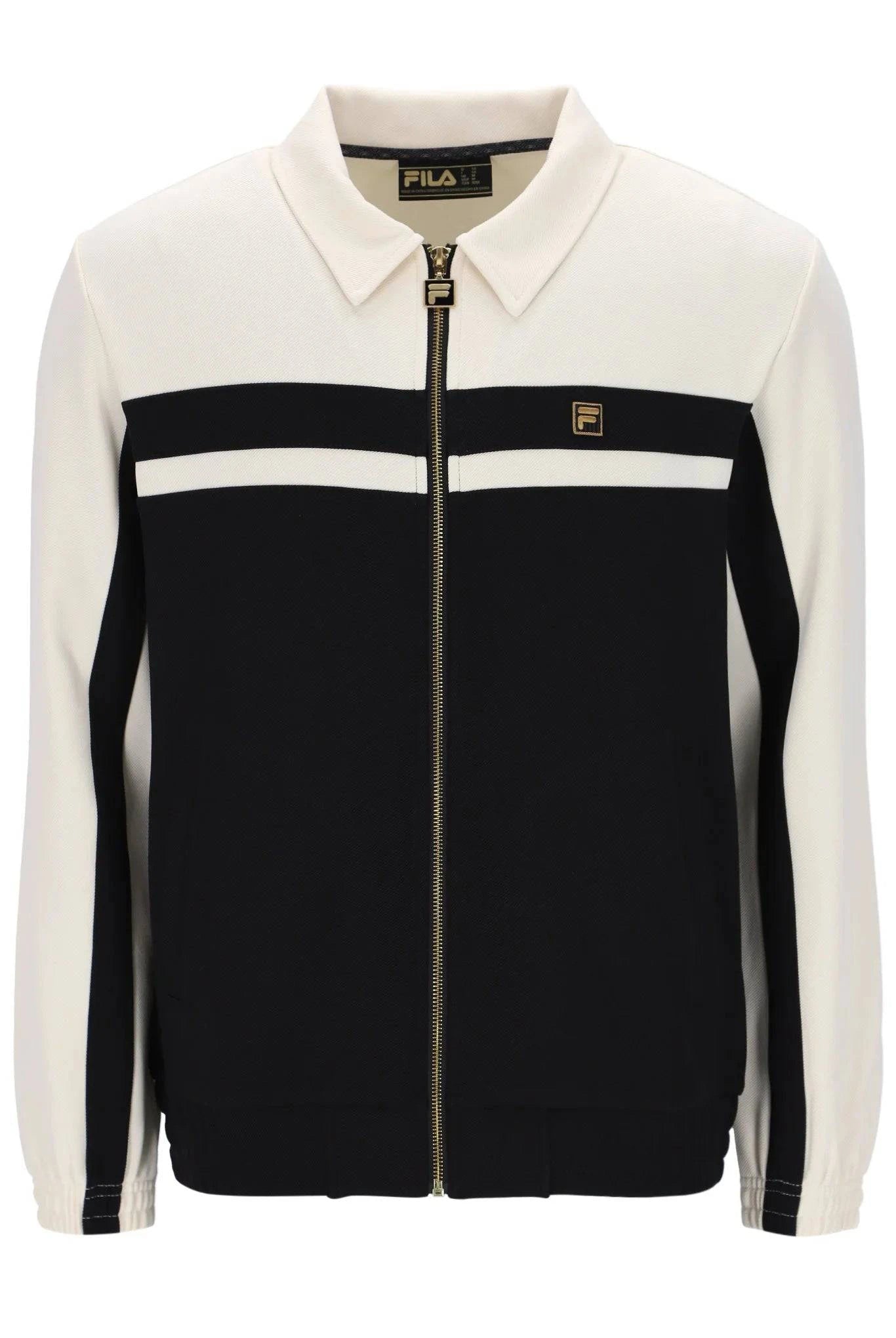 Fila Bill Track Top In Black/Gold - RD1 Clothing