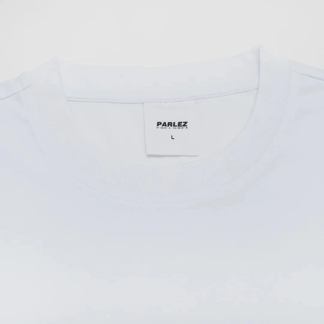 Parlez Boscaobel T-Shirt In White - RD1 Clothing