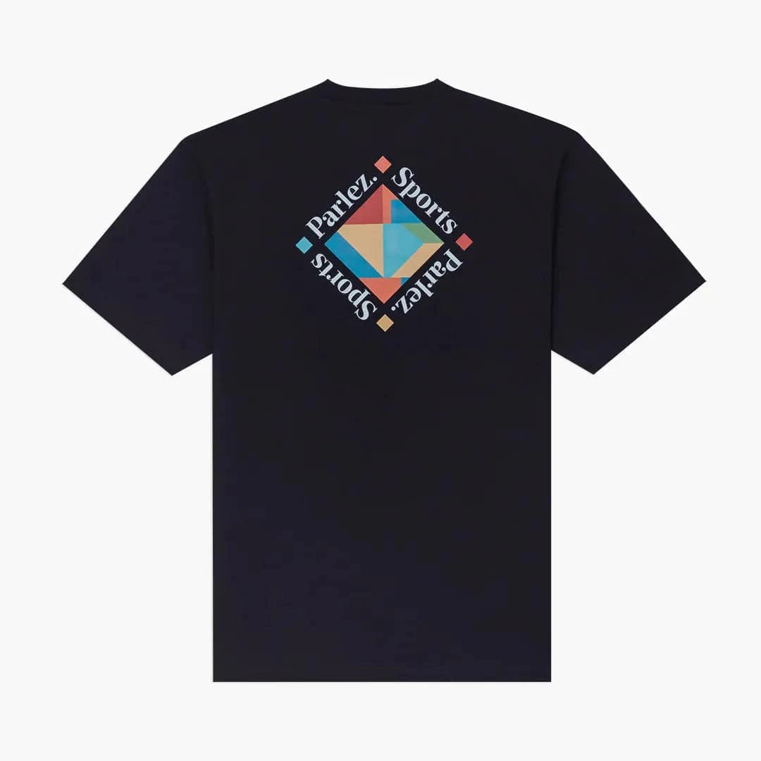 Parlez Chukka T-Shirt In Navy - RD1 Clothing