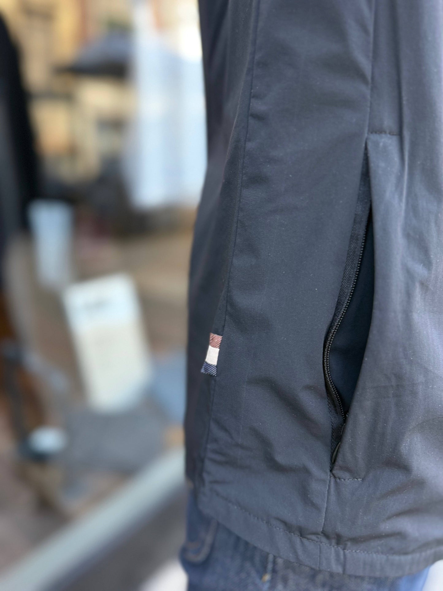 Aquascutum Zip Up Overshirt Black - RD1 Clothing