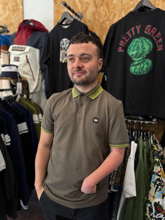 Weekend Offender Comas Polo Castle Green/Keylime - RD1 Clothing