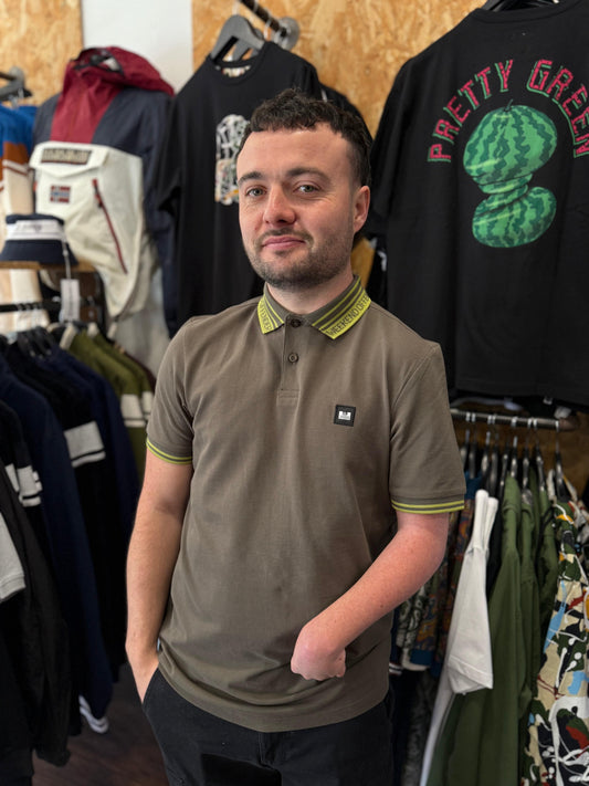 Weekend Offender Comas Polo Castle Green/Keylime - RD1 Clothing