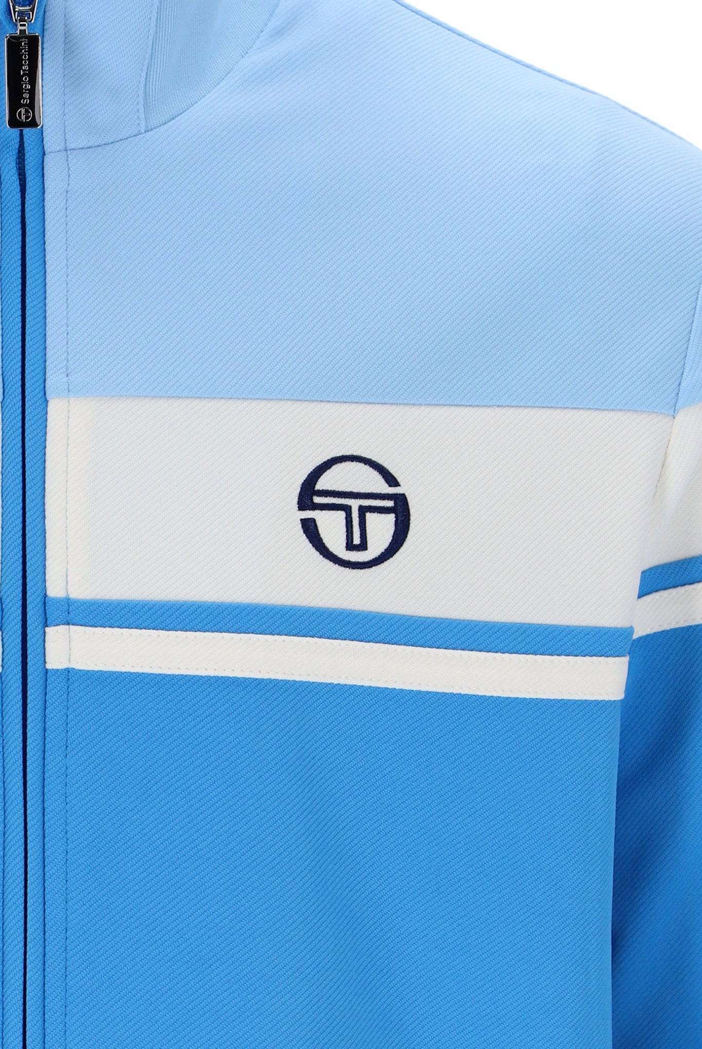 Sergio Tacchini Damarindo Track Top Azure Blue/White - RD1 Clothing