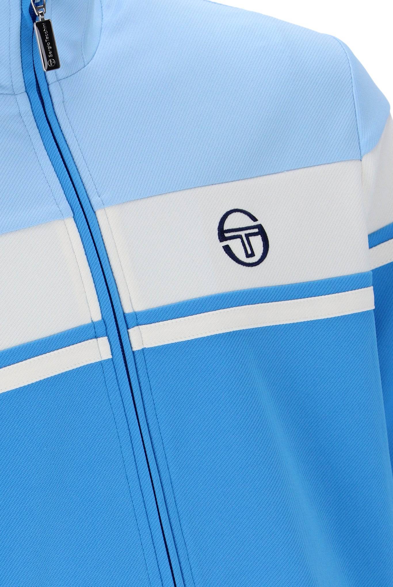 Sergio Tacchini Damarindo Track Top Azure Blue/White - RD1 Clothing
