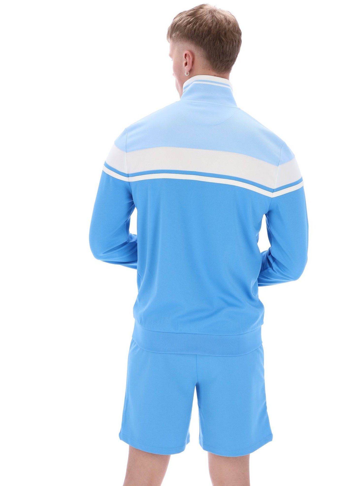 Sergio Tacchini Damarindo Track Top Azure Blue/White - RD1 Clothing