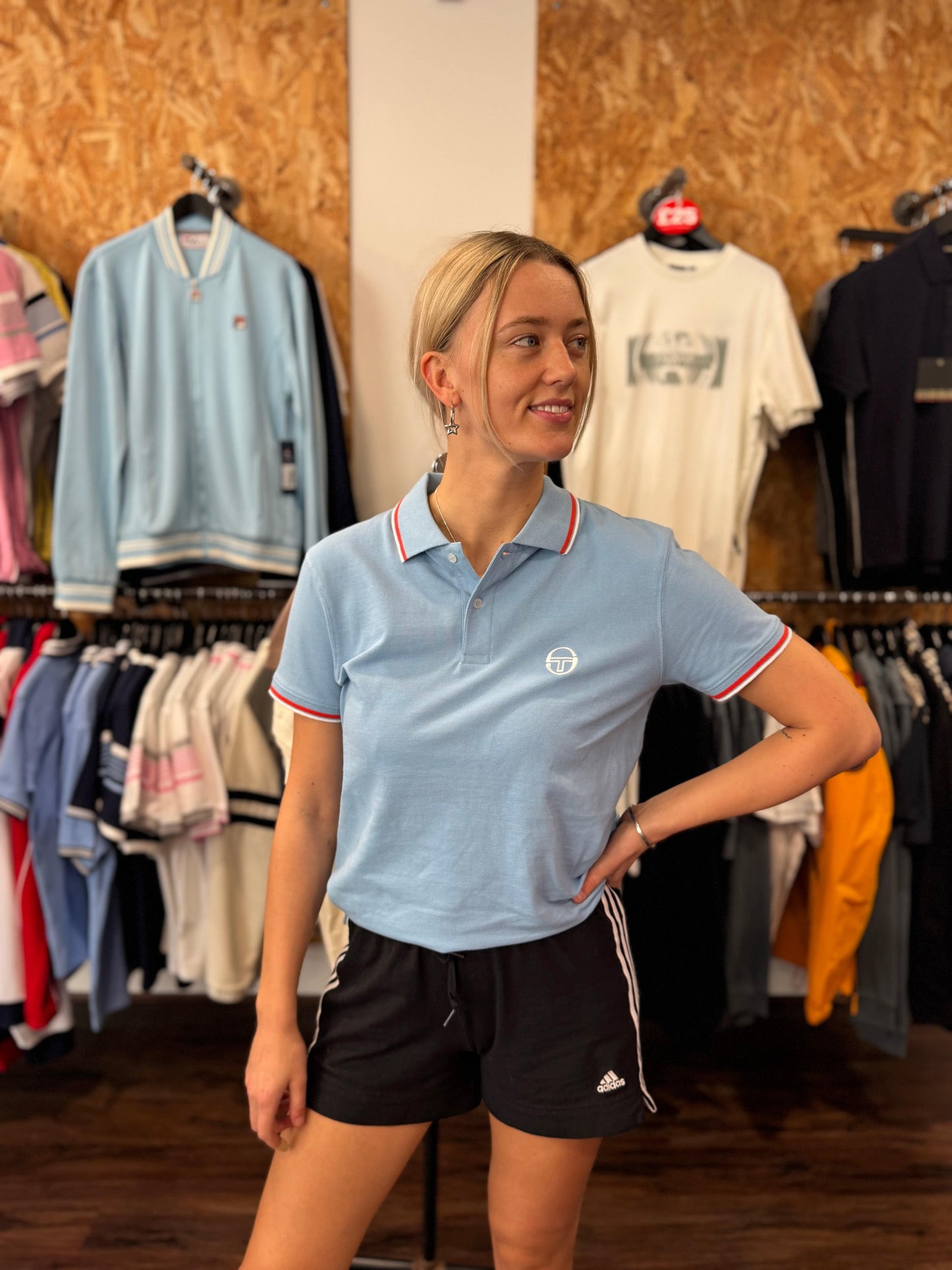Sergio Tacchini 020 Polo Shirt Airy Blue - RD1 Clothing