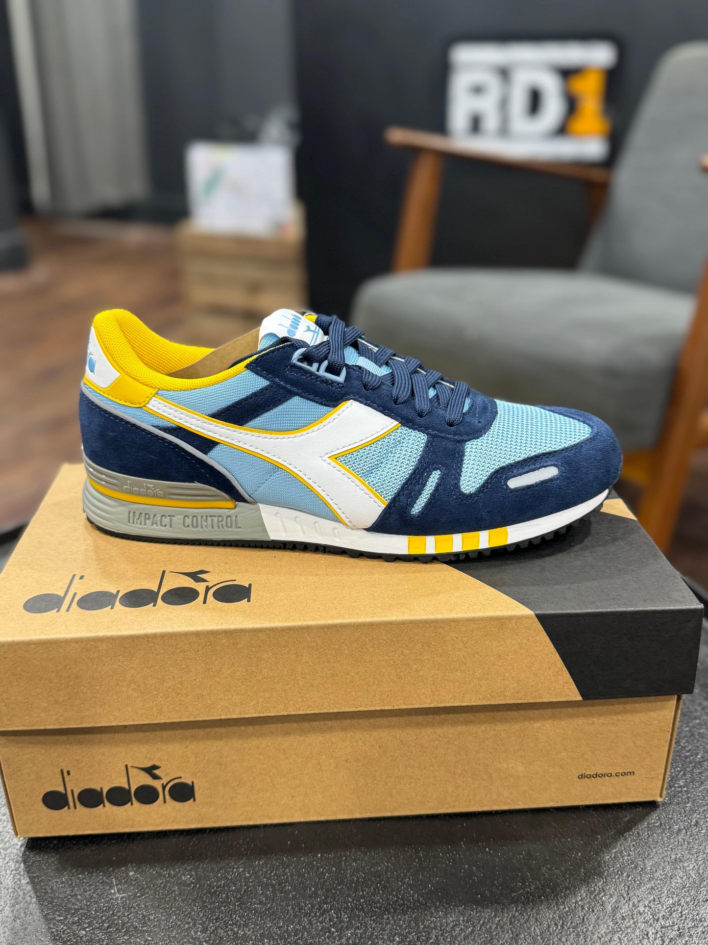 Diadora Titan Dusk Blue - RD1 Clothing