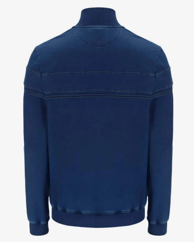 Sergio Tacchini Denim Damarindo Track Top Mid-Denim - RD1 Clothing