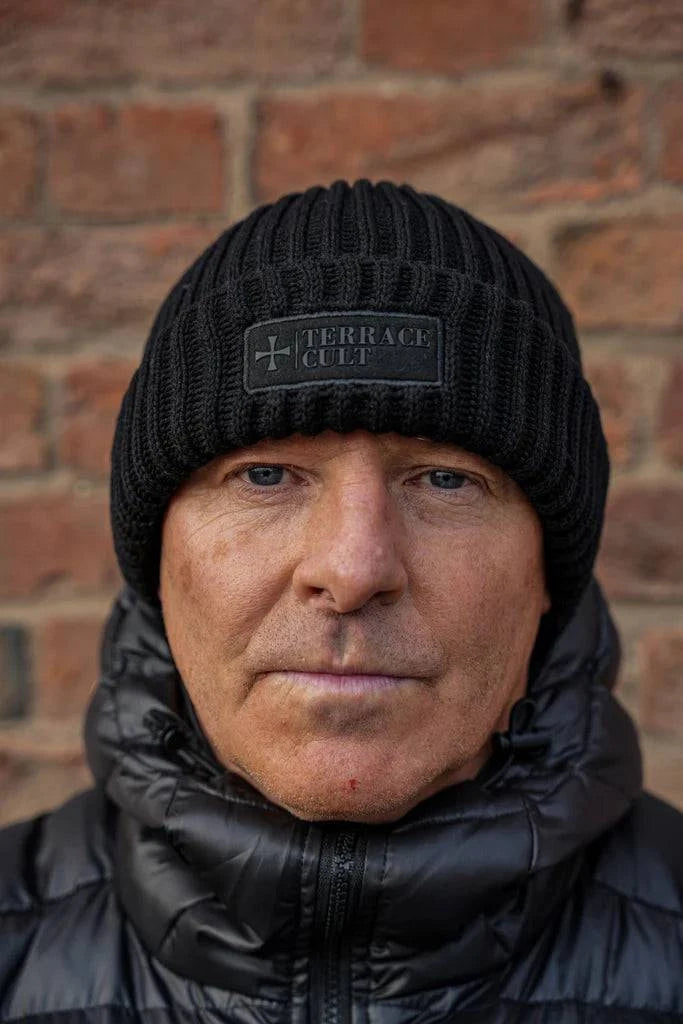 Terrace Cult Premium Ribbed Beanie In Black - RD1 Clothing