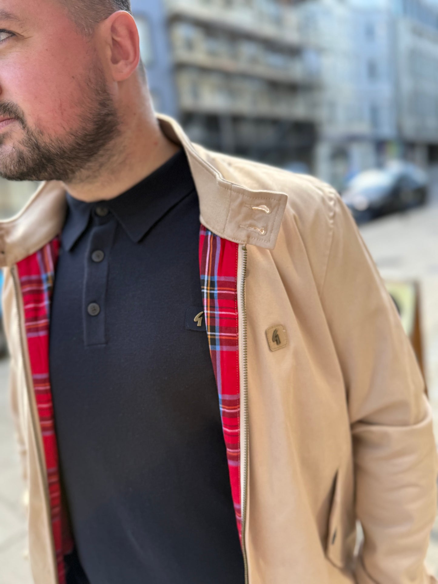 Gabicci Vintage Hamilton Harrington Oatmeal - RD1 Clothing