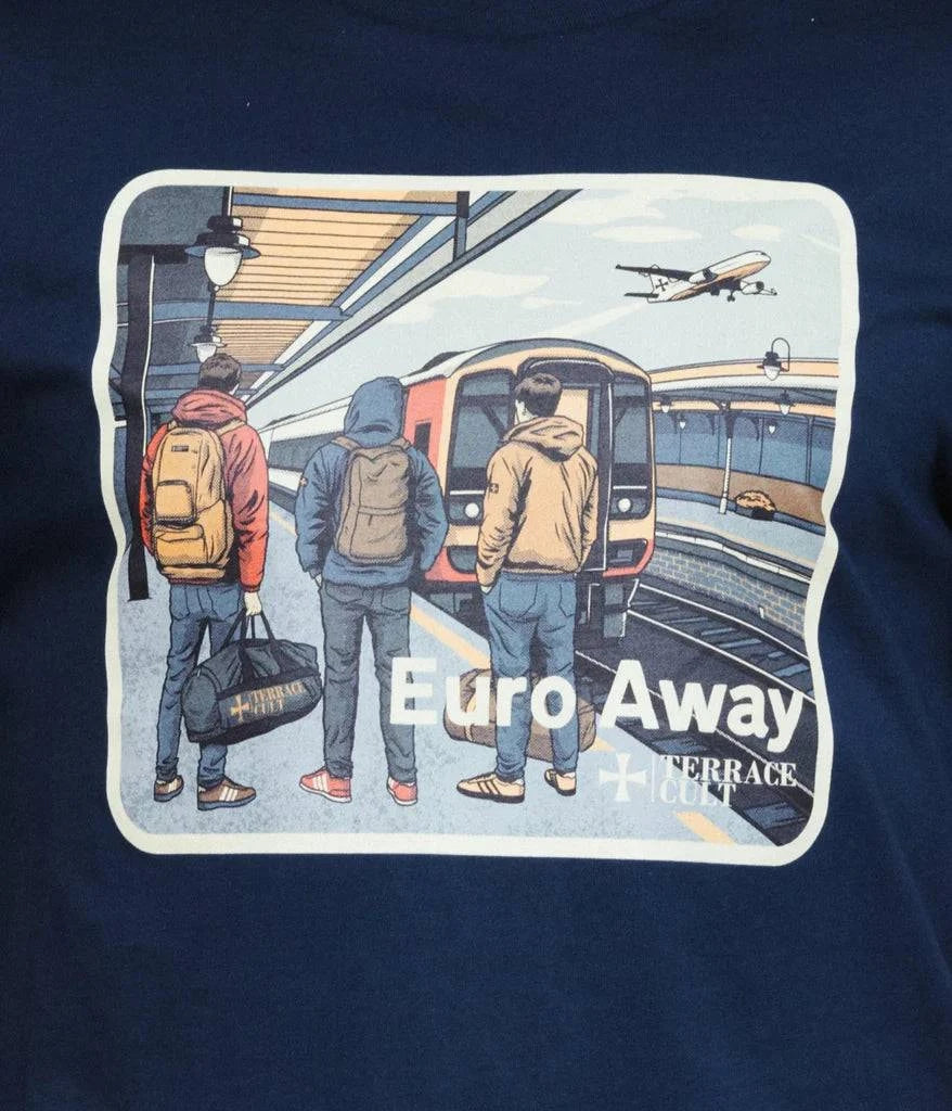 Terrace Cult Euro Away Tee 2.0 in Navy - RD1 Clothing