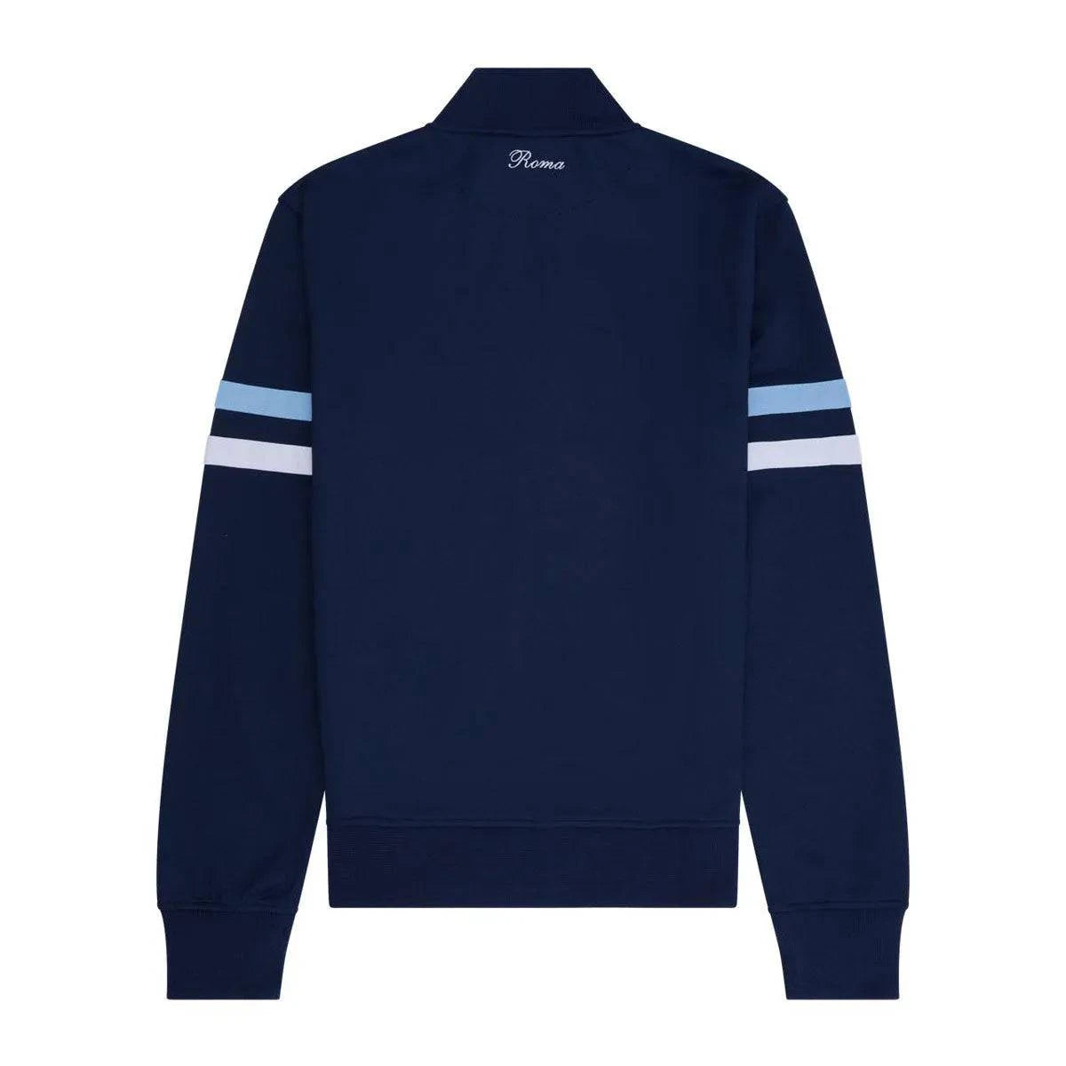 Ellesse Roma Track Top Navy/Light Blue and White
