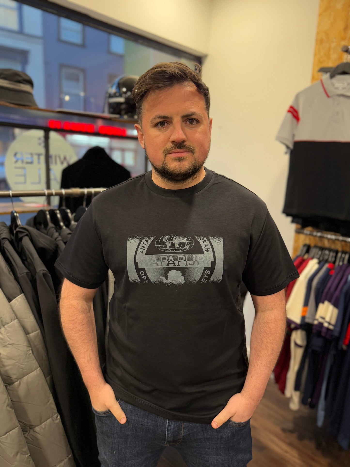 Napapijri S-Vanni T-Shirt Black - RD1 Clothing