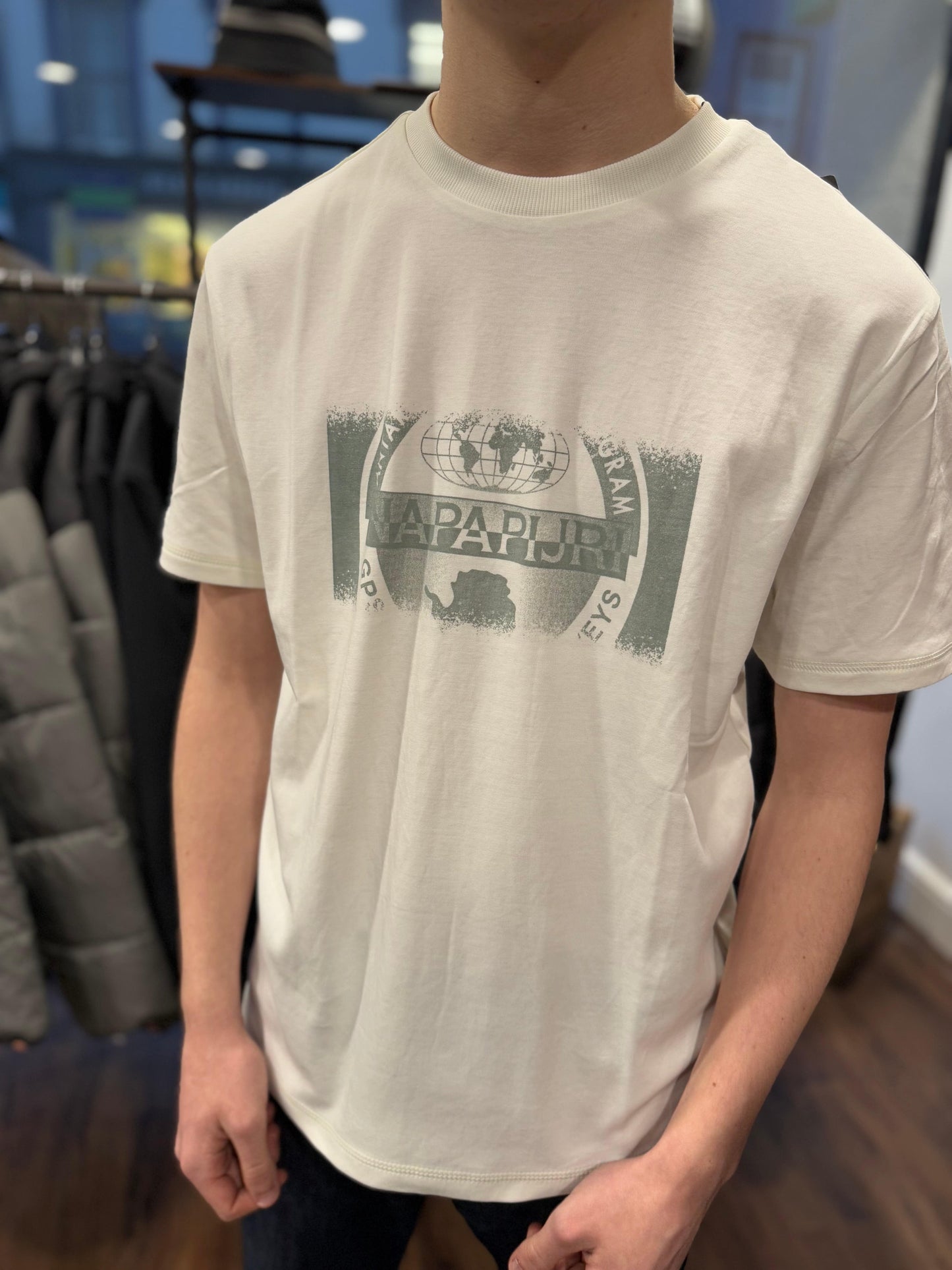 Napapijri S-Vanni T-Shirt White Heron - RD1 Clothing
