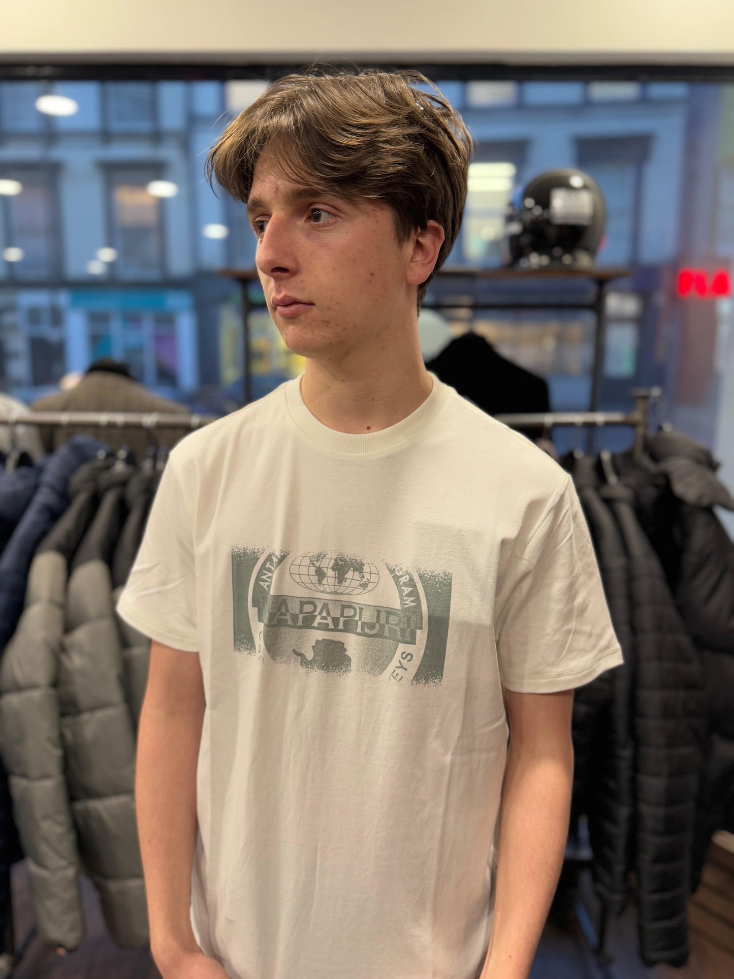 Napapijri S-Vanni T-Shirt White Heron - RD1 Clothing