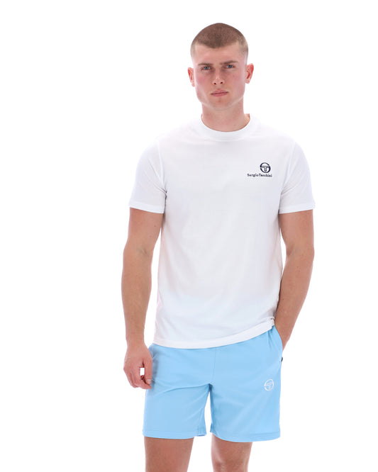 Serigo Tacchini Felton T-Shirt in White - RD1 Clothing