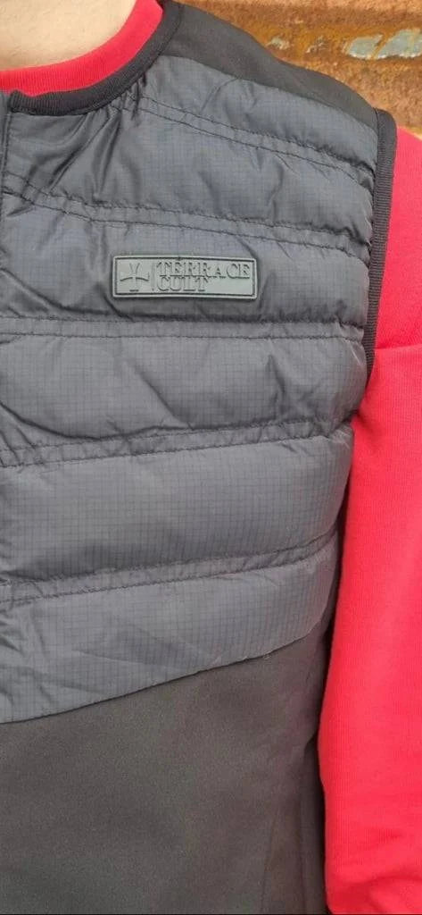 Terrace Cult Franco Gilet Black - RD1 Clothing