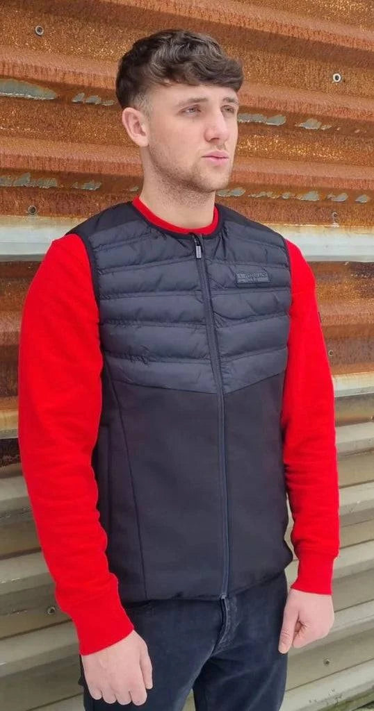 Terrace Cult Franco Gilet Black - RD1 Clothing