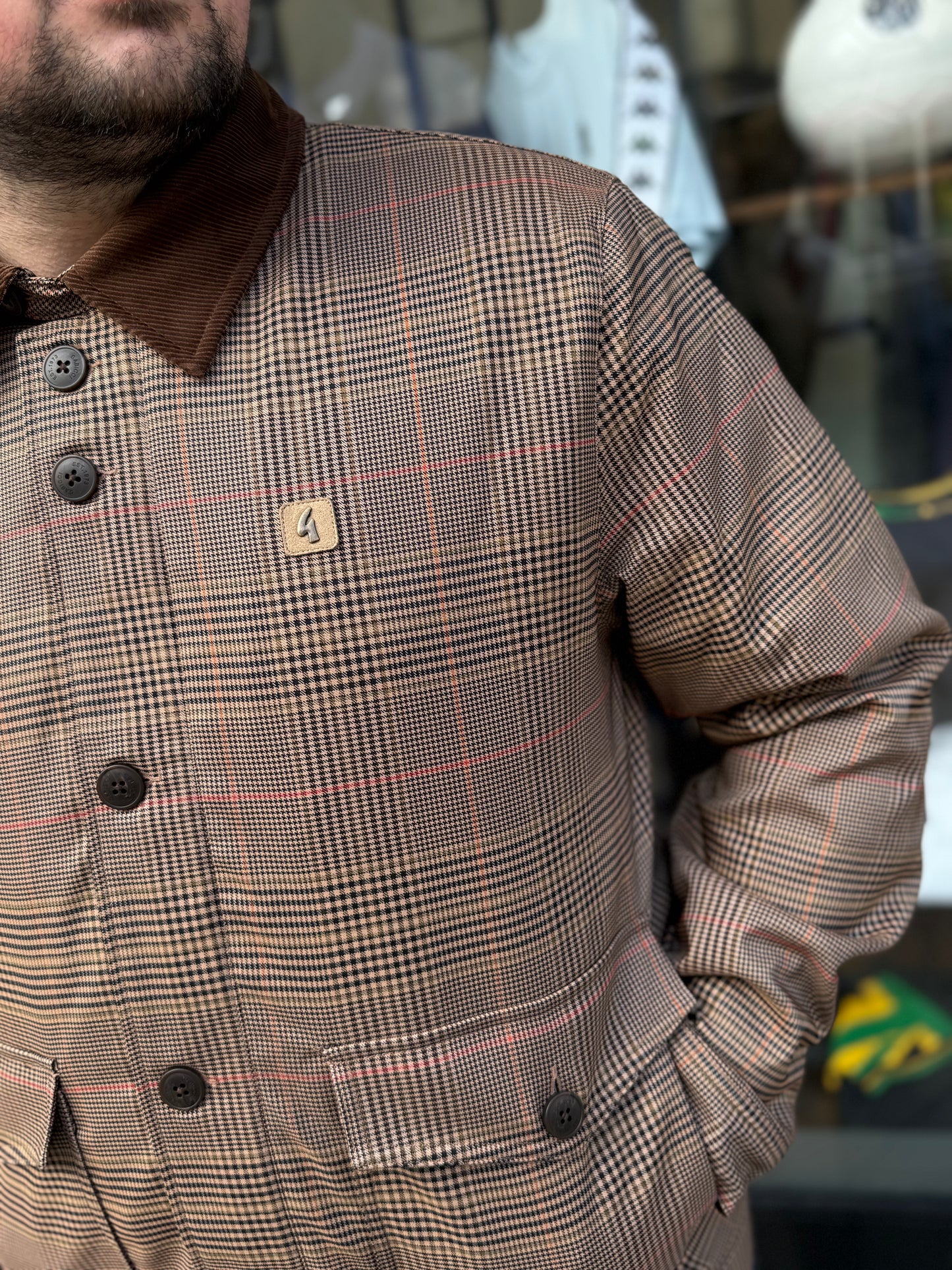 Gabicci Vintage Hunter Jacket Nutmeg