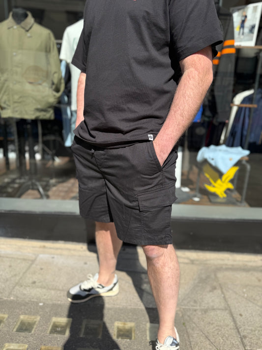 Only and Sons Onskal Cargo Shorts Black - RD1 Clothing