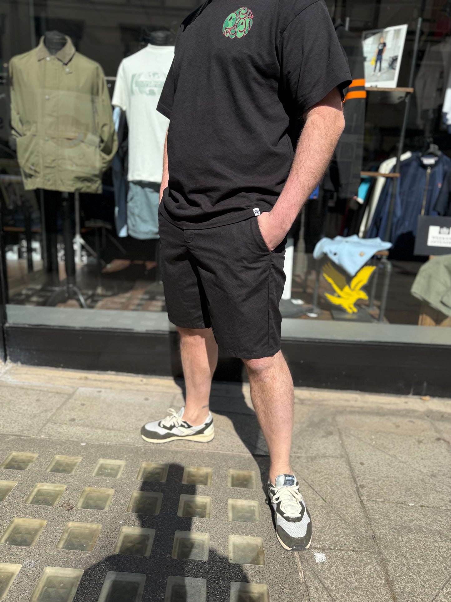 Only and Sons Kal Chino Shorts Black - RD1 Clothing