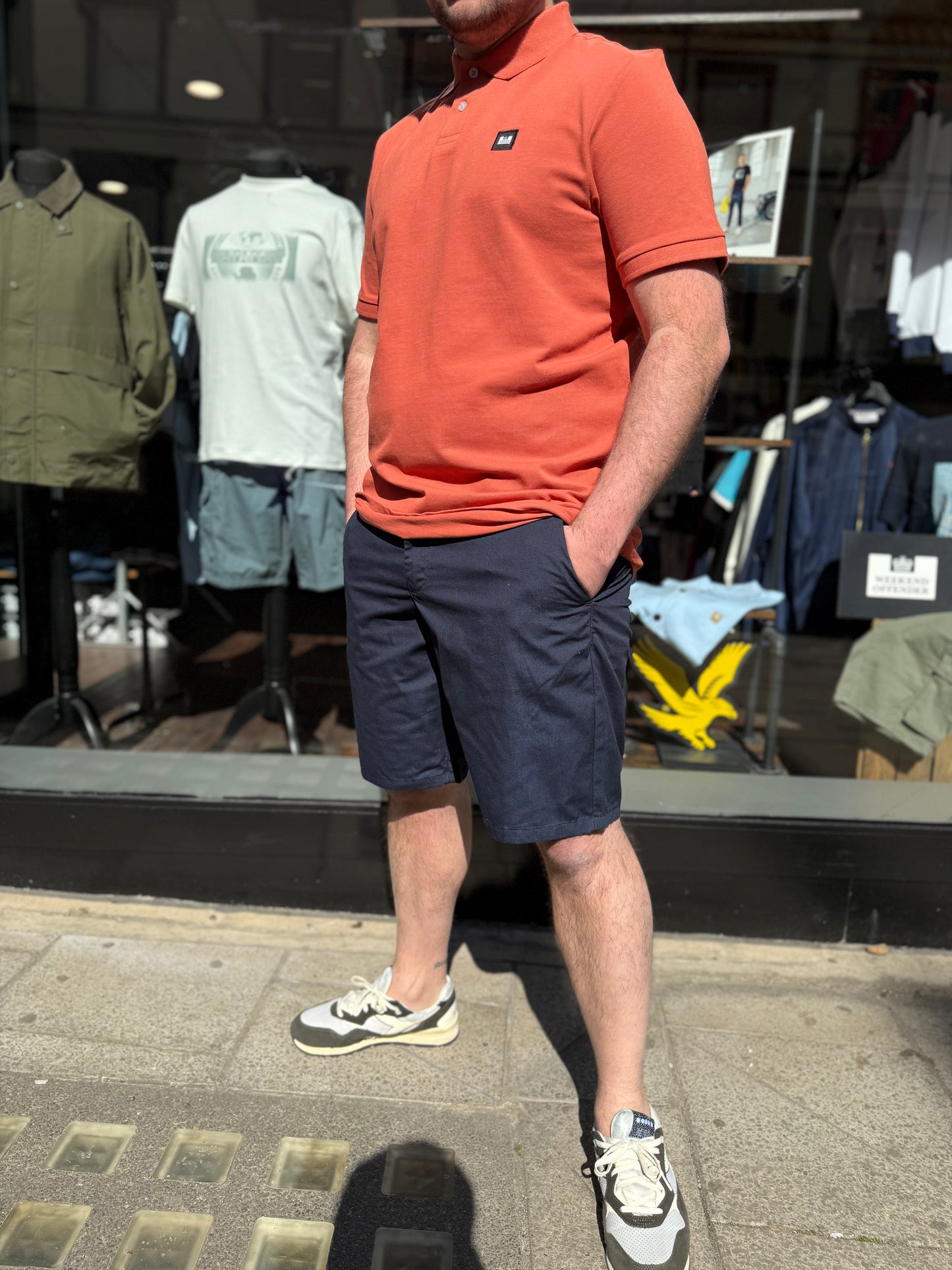 Only and Sons Kal Chino Shorts Navy - RD1 Clothing