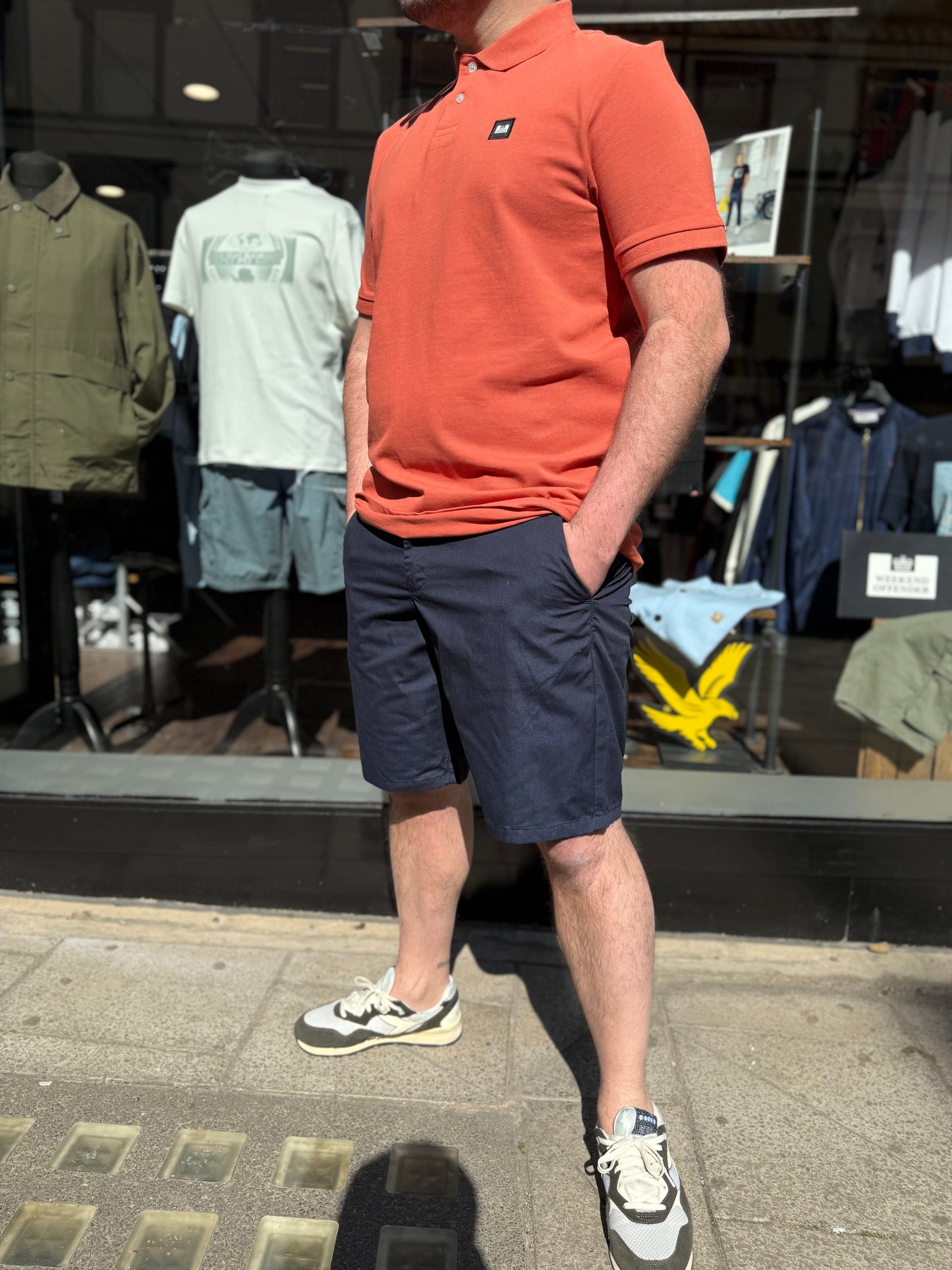Only and Sons Kal Chino Shorts Navy - RD1 Clothing