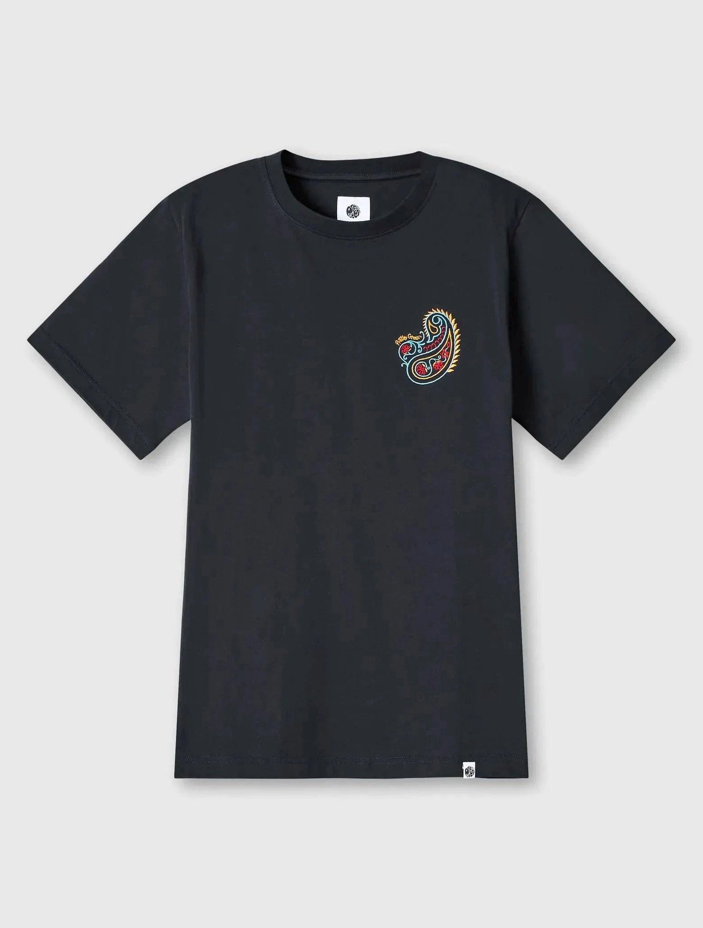 Pretty Green Ashbrook Paisley T-Shirt In Black - RD1 Clothing
