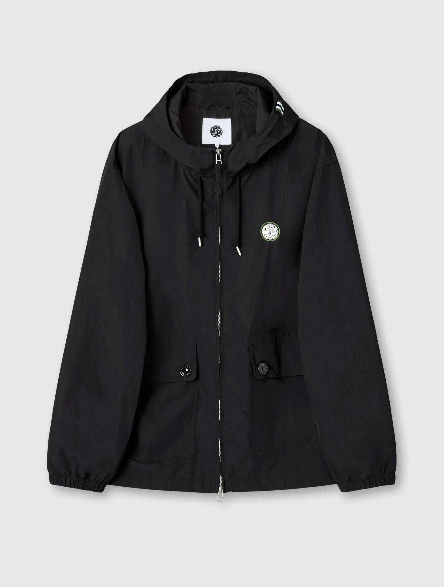 Pretty Green Live Forever Zip Up Jacket In Black - RD1 Clothing