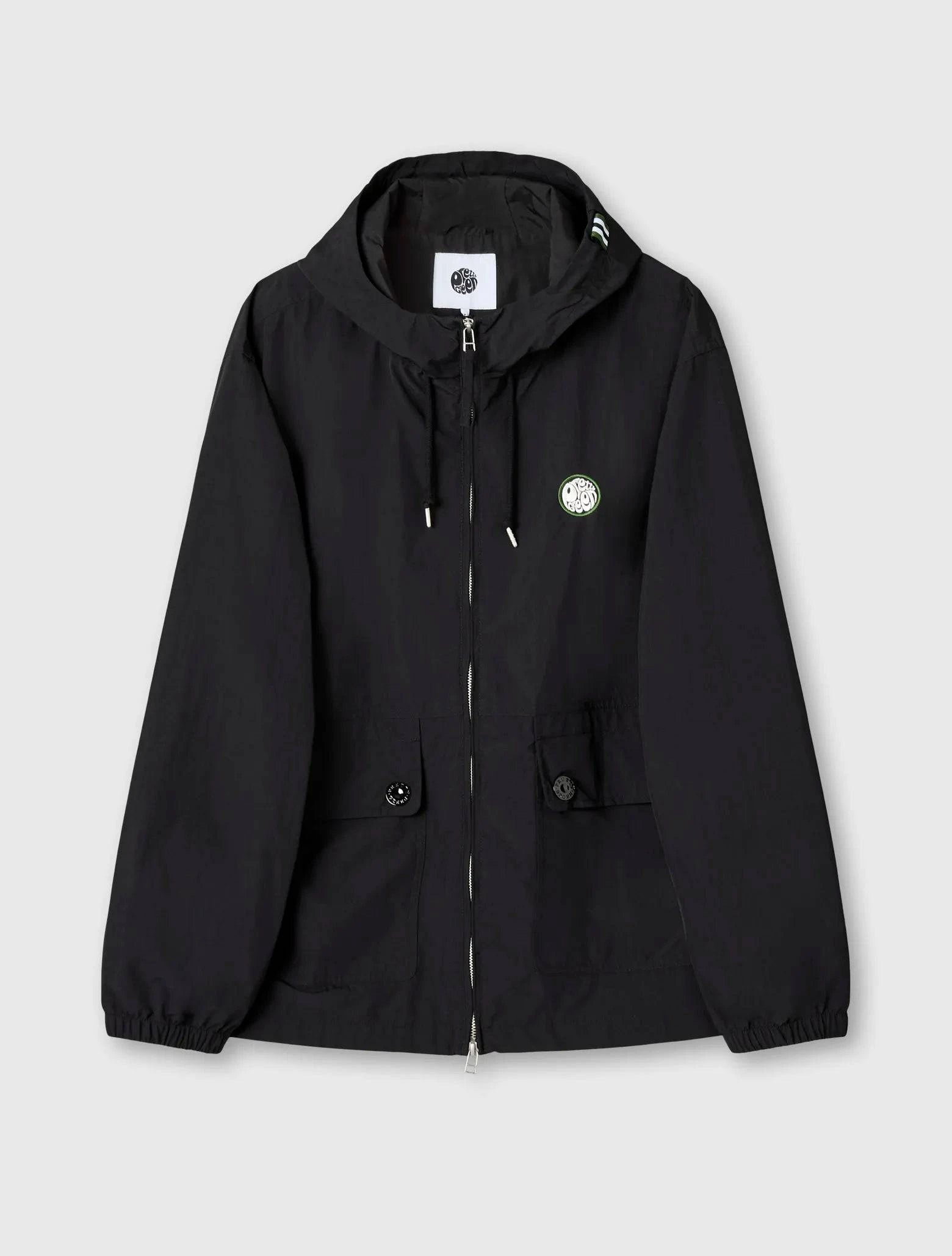 Pretty Green Live Forever Zip Up Jacket In Black - RD1 Clothing