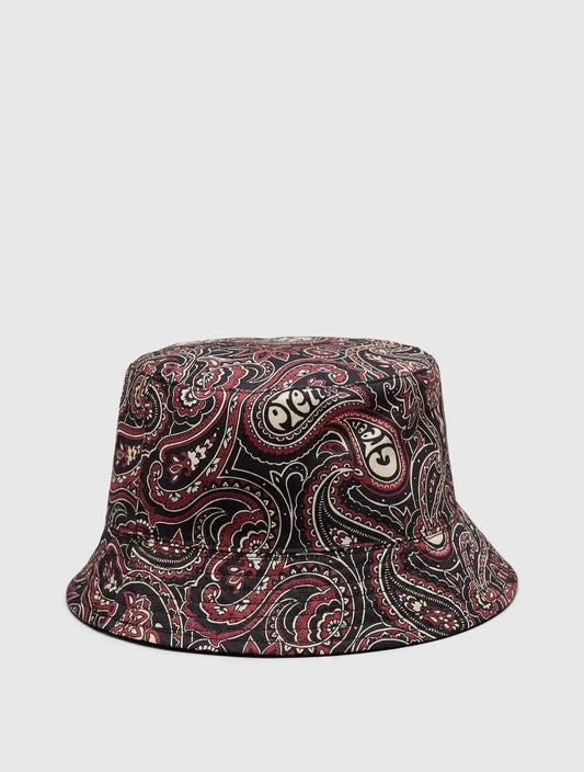 Pretty Green Reversible Paisley Bucket Hat - RD1 Clothing