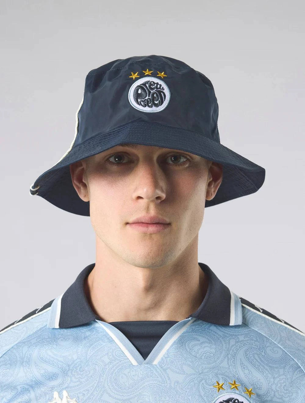 Pretty Green Maine Road Bucket Hat Navy - RD1 Clothing
