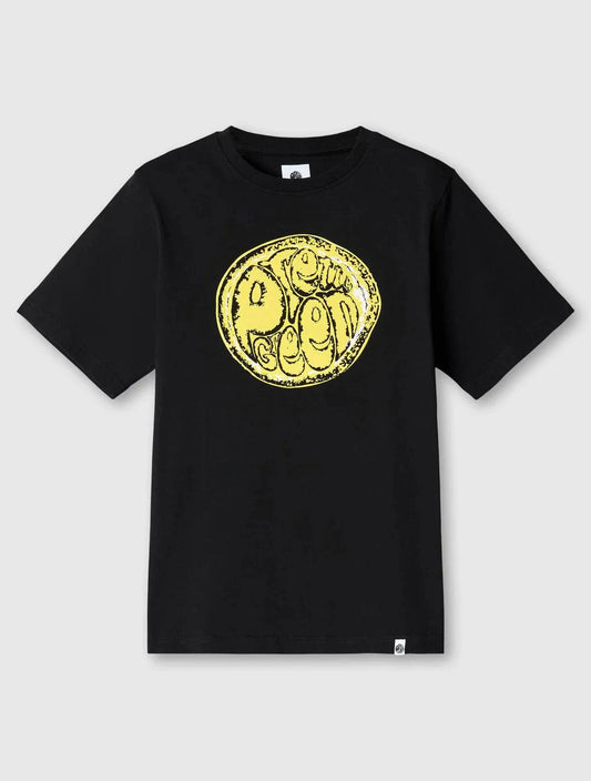 Pretty Green Citrus Sunshine T-Shirt Black - RD1 Clothing