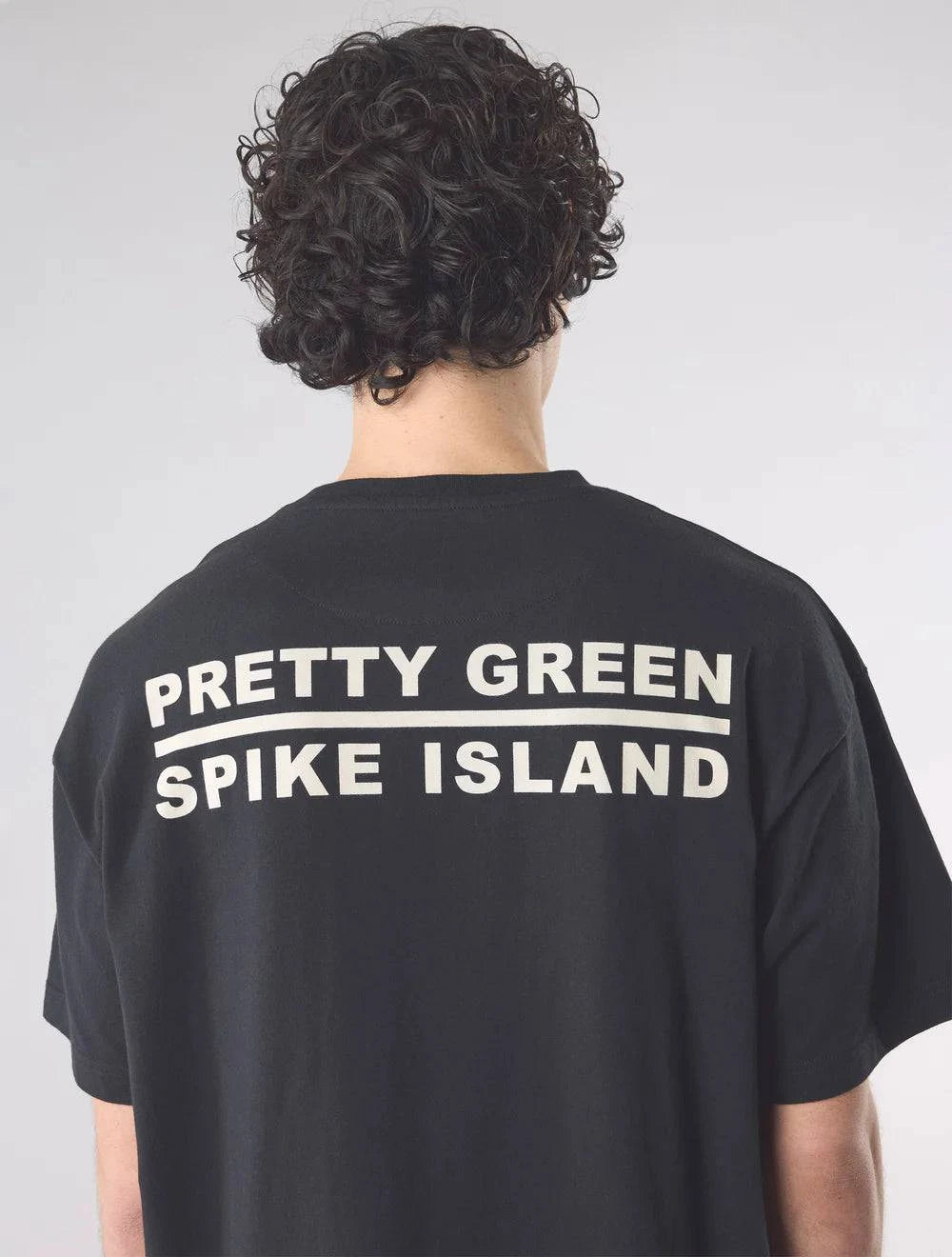 Pretty Green Spike Island T-Shirt Black - RD1 Clothing
