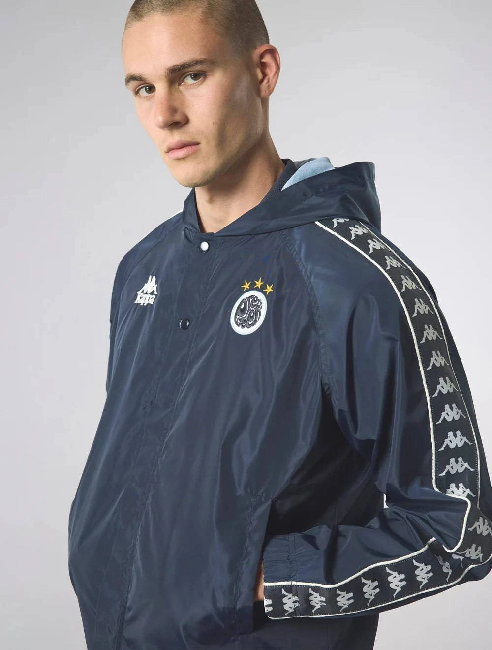 Pretty Green Maine Road Hooded Jacket Navy - RD1 Clothing