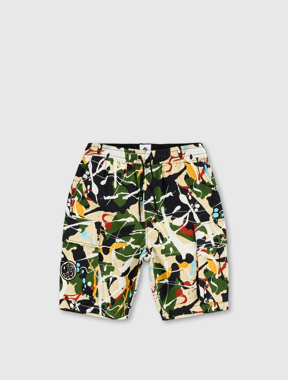 Pretty Green Convergence Cargo Shorts