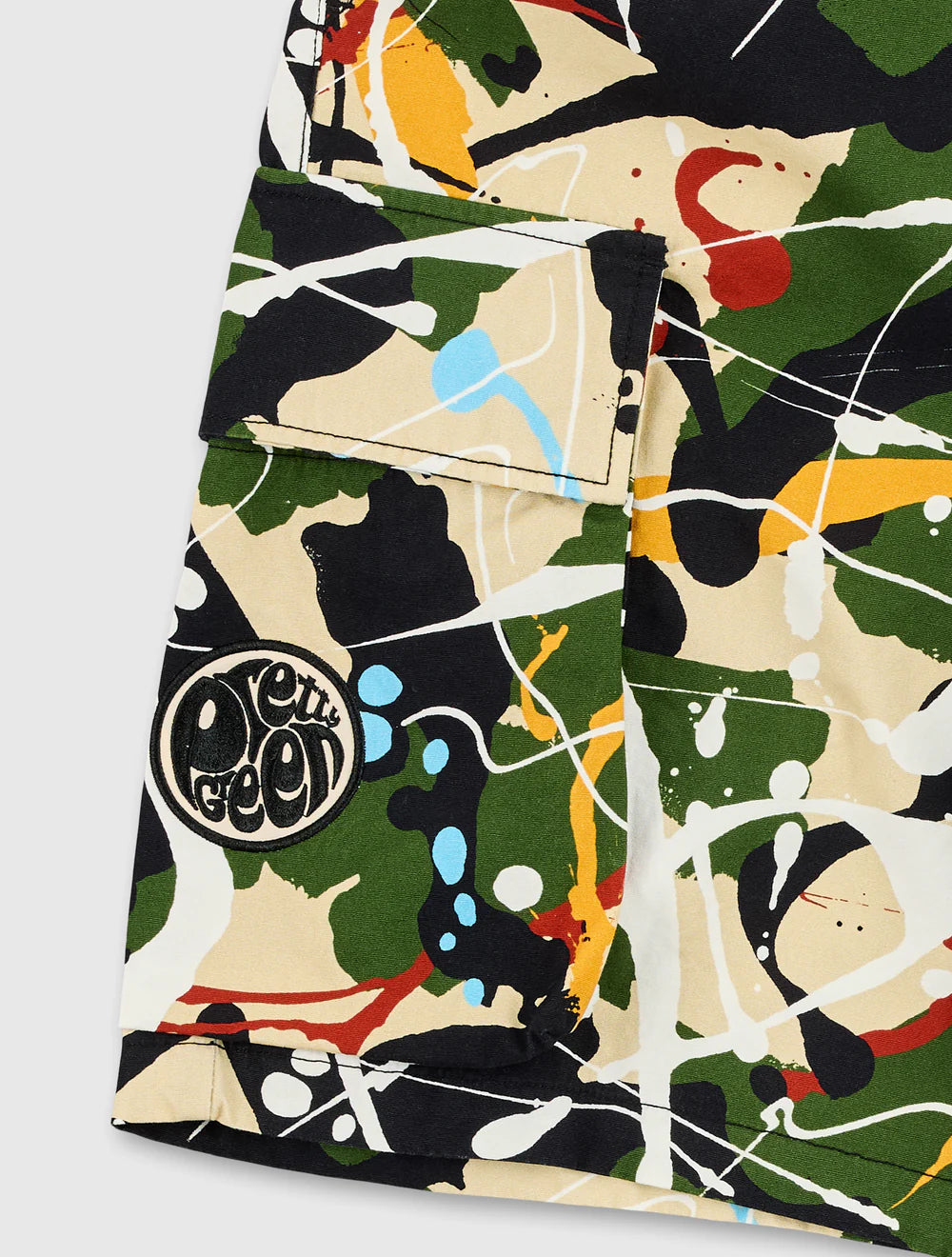 Pretty Green Convergence Cargo Shorts