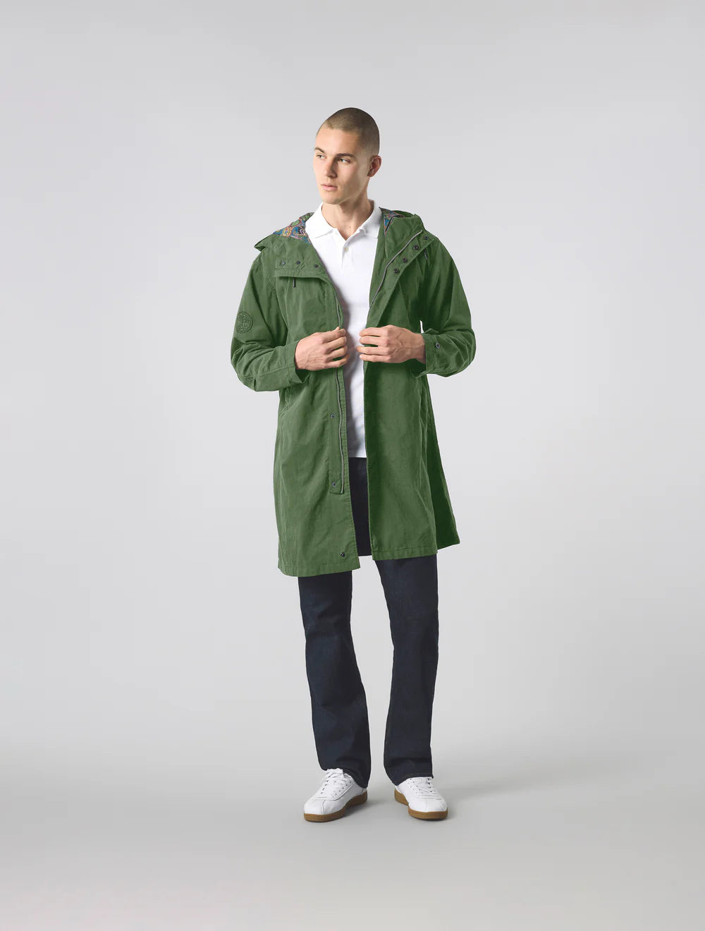 Pretty Green Feltham Parka Khaki - RD1 Clothing