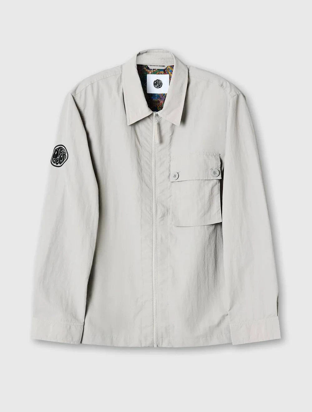 Pretty Green Heaton Overshirt Grey - RD1 Clothing