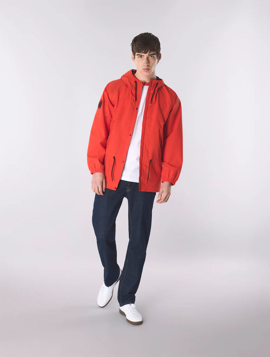Pretty Green Resonance Water Reactive Jacket Red
