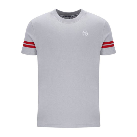 Sergio Tacchini Grello Crew Neck T-Shirt In High Rise/ Adrenaline Rush - RD1 Clothing